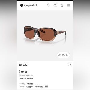 Costa Women's Brown Tortoise Sunglasses